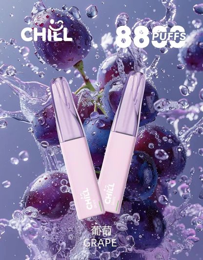 【CHILL 鴨嘴獸】8800口潮流拋棄式 絲滑3%尼古丁鹽滿足感 澎湃 12W 動能輸出 卓越 550mAh 續航表現 豐富熱銷口味 台灣現貨秒發 - 图片 11