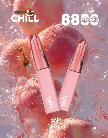 【CHILL 鴨嘴獸】8800口潮流拋棄式 絲滑3%尼古丁鹽滿足感 澎湃 12W 動能輸出 卓越 550mAh 續航表現 豐富熱銷口味 台灣現貨秒發 - 图片 4