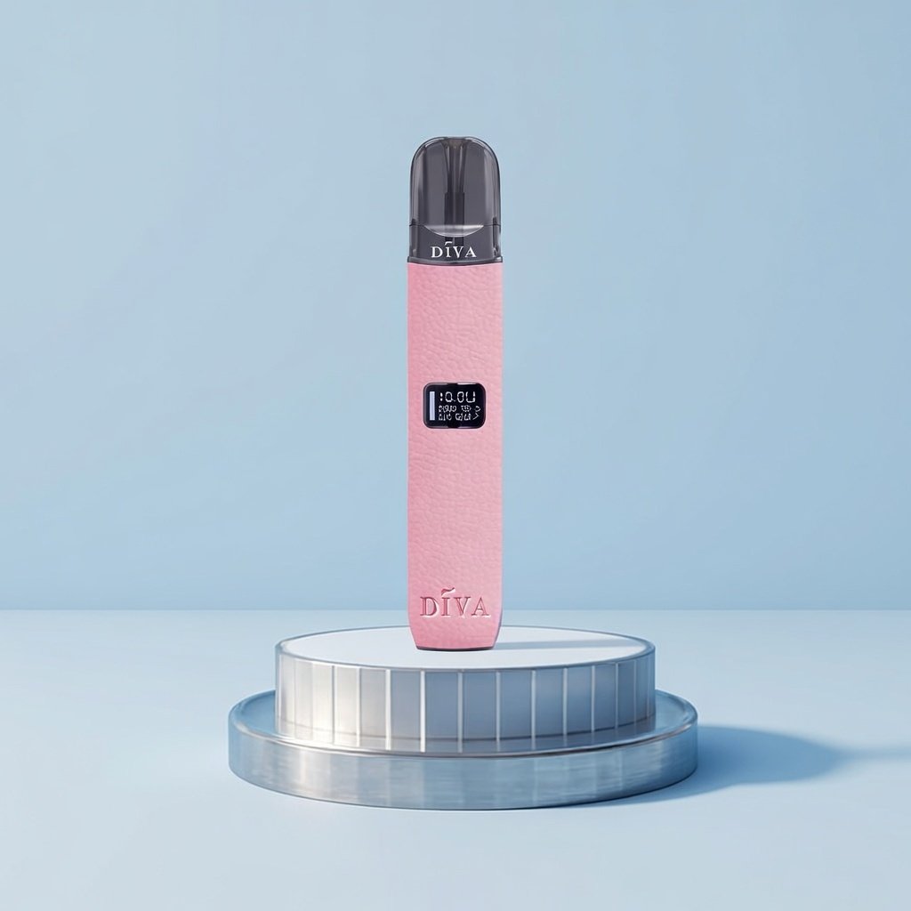 【台灣現貨】DIYA 叮啞一代皮革限定版 內置高清 LED 智能顯示螢幕 8W-10W 雙檔客製化功率 精準掌控每一口霧化細節 手工紋理蒙皮 呈現溫潤尊爵手感 兼容 RELX/SP2S/ILIA 台灣現貨:圖片 3
