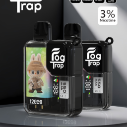 【買10送1】Fog Trap 聯名 蠟筆小新 × LABUBU 12000口抛棄式 智能油電數位雙顯示 強悍雙檔功率切換 爽快爆發口感 全台現貨極速配發