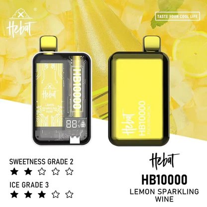 Hebat 喜貝 旗艦級 10000口抛棄式 豐沛大容量煙油儲備 驚艷濃郁多口味解析 便捷 Type-C 高速快充 台灣現貨 - 图片 9