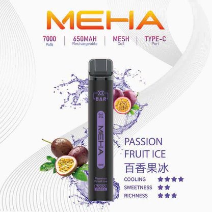 MEHA XBAR 魅嗨小黑條 7000 領航級極強冰感體驗 重塑沁涼入喉的純淨爽快感 3% 黃金比例擊喉力 搭配650mAh穩健電力 台灣現貨:圖片 5