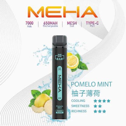 MEHA XBAR 魅嗨小黑條 7000 領航級極強冰感體驗 重塑沁涼入喉的純淨爽快感 3% 黃金比例擊喉力 搭配650mAh穩健電力 台灣現貨:圖片 11