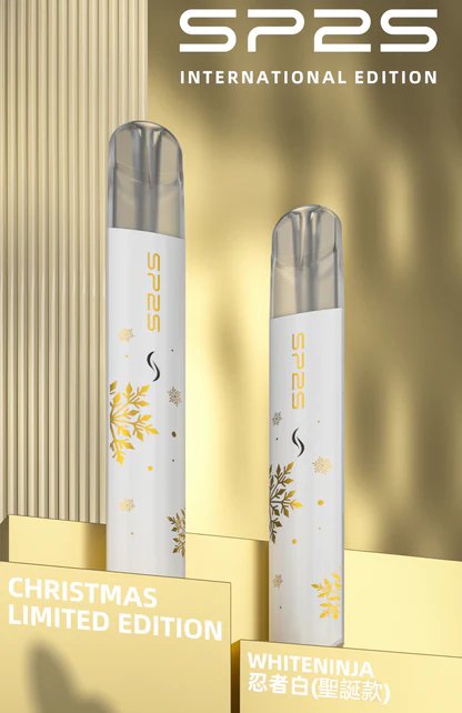 【聖誕限定】SP2S 國際版一代主機 搭載奢華鹿頭雪花立體手感 內建幻彩 LED 呼吸動態燈效 Type-C 高效閃充 一代煙彈完美兼容 台灣現貨:圖片 5