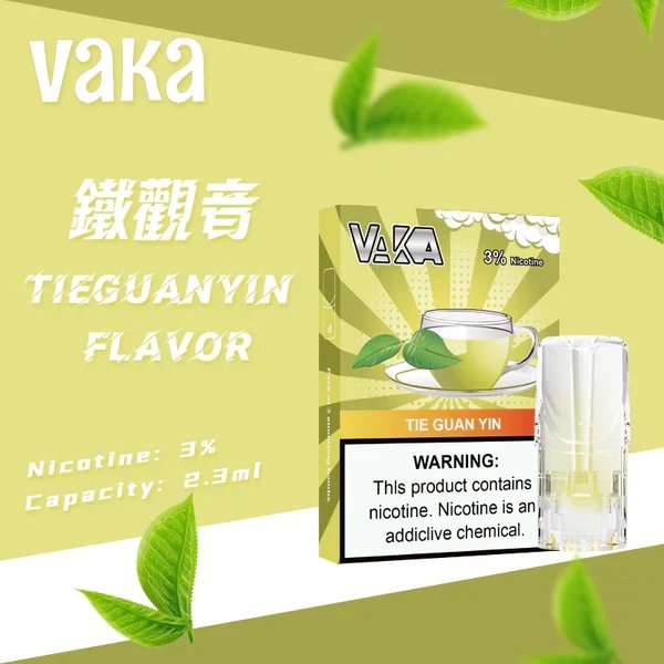 【買8贈主機/買6送1】VAKA發光一代煙彈 綻放絢麗潮流視覺 七彩 LED 閃爍燈效 2.3ml 澎湃大容量三入裝 3% 醇熟尼古丁鹽絲滑擊喉 全方位適配一代主機 台灣現貨:圖片 3